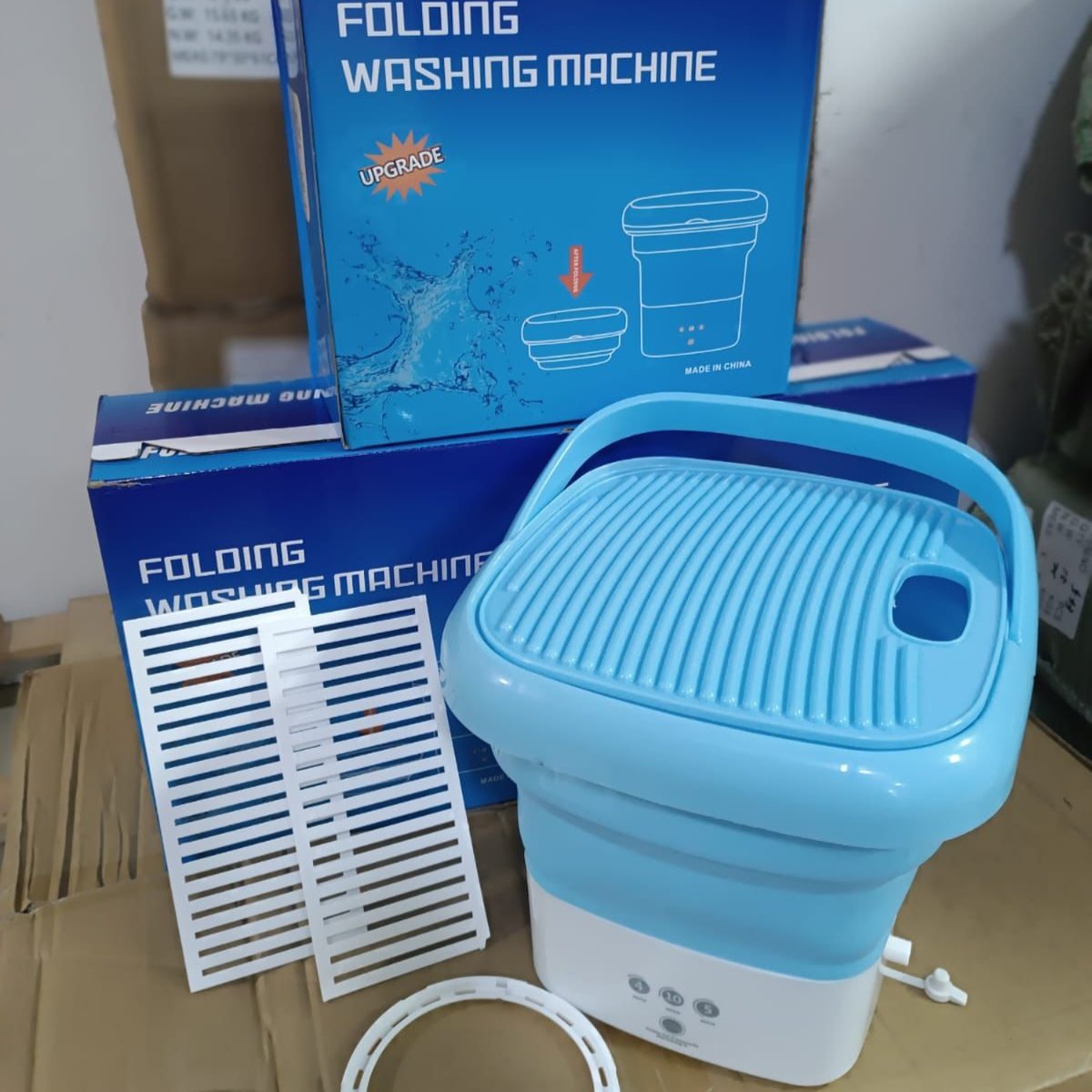 Mini wasmachine voor onderweg: snelle was en drogen