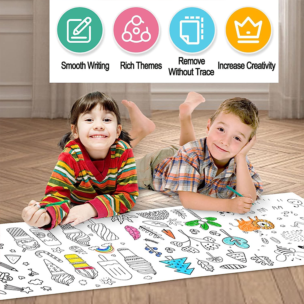 Zeichenrolle für Kinder: Entfesseln Sie die Kreativität ohne Grenzen!