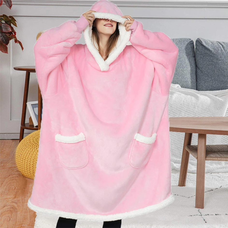 Sudadera gigante de manta ultra cómoda para una relajación total