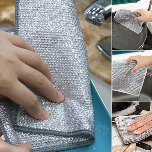 Kratzfreies Chiffon für eine sanfte und effektive Reinigung (X3) 